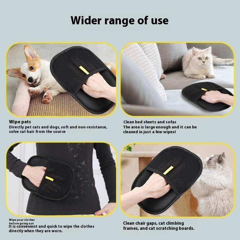 shoplix| Pet Grooming Gloves 🐾