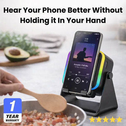 shoplix™ 3 In 1 Phone Induction Speaker