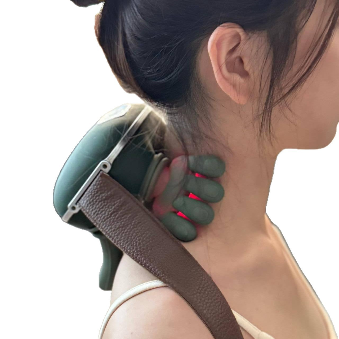 Portable Neck & Shoulder Massager with Heat Therapy