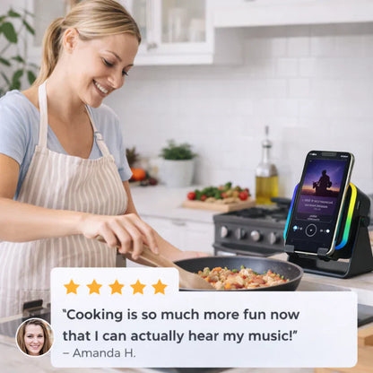 shoplix™ 3 In 1 Phone Induction Speaker