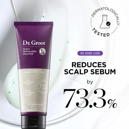 Dr. Groot Korean Hair Thickening 4‑Step Set