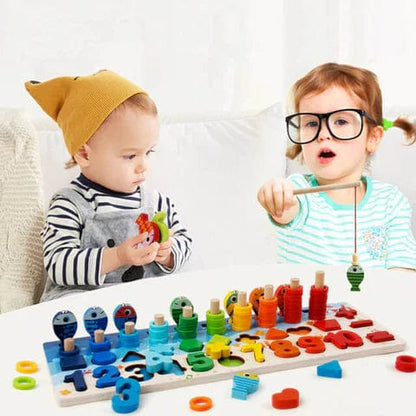 shoplix Board - Wooden Educational Table