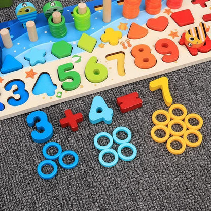 shoplix Board - Wooden Educational Table