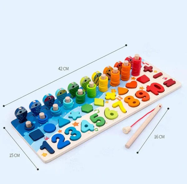 shoplix Board - Wooden Educational Table