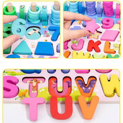 shoplix Board - Wooden Educational Table