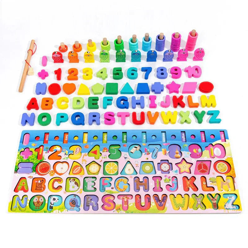 shoplix Board - Wooden Educational Table