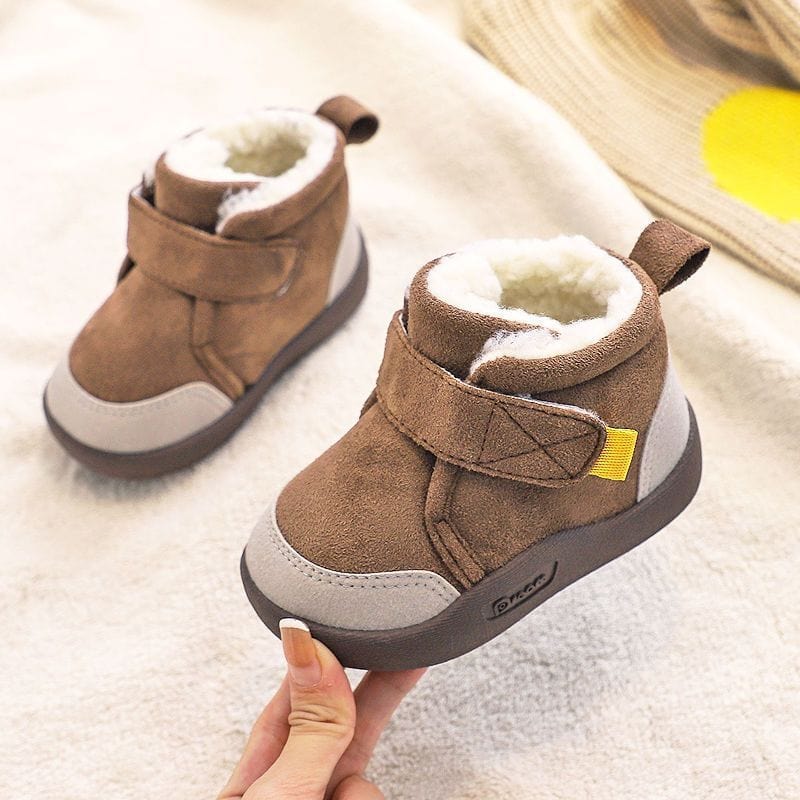 shoplix ™ Infant Winter Boots – Plush and Soft Sole Baby Snow Shoes