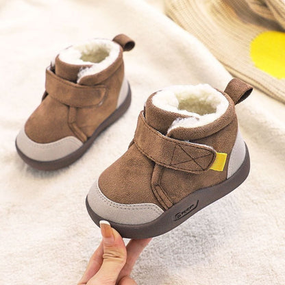 shoplix ™ Infant Winter Boots – Plush and Soft Sole Baby Snow Shoes
