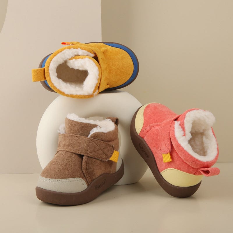 shoplix ™ Infant Winter Boots – Plush and Soft Sole Baby Snow Shoes