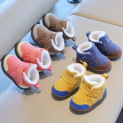 shoplix ™ Infant Winter Boots – Plush and Soft Sole Baby Snow Shoes
